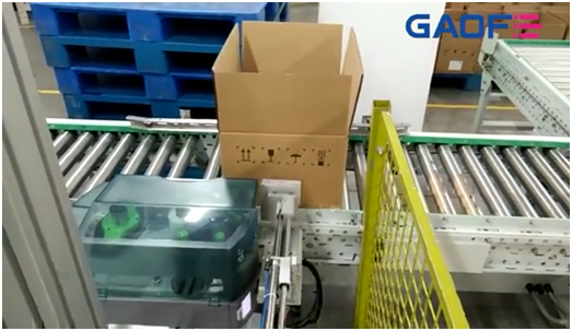 高賦碼 紙箱在線打印側面貼標--電力行業(yè)貼標方案